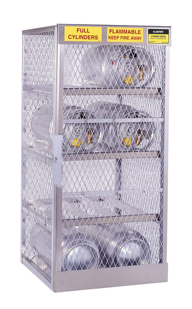 Justrite 12 LP Cylinder Locker